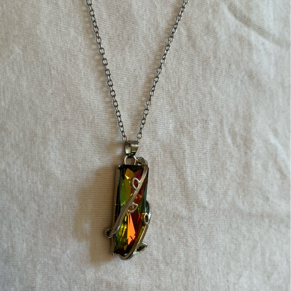 Colorful Pendant Necklace